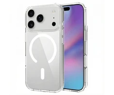 Dėklas Accezz Xtreme Impact nugarėlė su MagSafe, skirta iPhone 17 Pro – skaidri