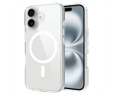 Dėklas Accezz Xtreme Impact nugarėlė su MagSafe, skirta iPhone 16 – Skaidri