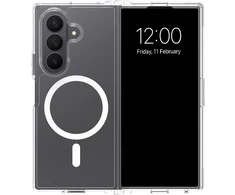 Dėklas Accezz Xtreme Impact nugarėlė su MagSafe, skirta Samsung Galaxy Z Fold 8 Ultra – skaidri