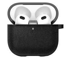 Spigen Urban Fit - dėklas skirtas Apple AirPods 4 (Juodas)