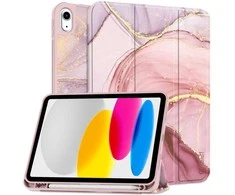 Dėklas Apple iPad 10.9 (10GEN) / 2022 / 11” 11 / 2025 Tech-Protect SC Pen Marble