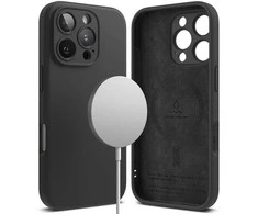 Ringke iPhone 16 Pro Max Dėklas Silicone Magnetic Juodas
