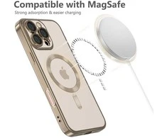 Dėklas Apple iPhone 16 Pro Max Tech-Protect MagFlex MagSafe Shinny Desert