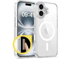 Dėklas Apple iPhone 16 Tech-Protect FlexAir Hybrid CC MagSafe Fire Screen ekranas