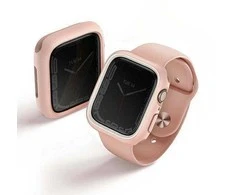 Uniq Išmaniojo laikrodžio Apple Watch 4/5/6/7/8/SE ekrano rėmelis, Baltos spalvos, 44/45mm
