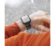 UNIQ dėklas Nautic Apple Watch Series 7/8/9 41mm skaidrus
