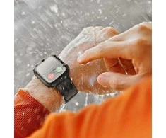 UNIQ dėklas Nautic Apple Watch Series 7/8/9 45mm juodos spalvos