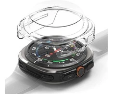 Dėklas + Apsauginis stiklas Samsung Galaxy Watch Ultra (47mm) Ringke Slim & Tempered Glass Clear transparent