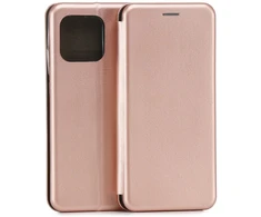 Dėklas Beline Book Magnetic MOTO EDGE 70 5G / X70 air 5G rose-auksinis