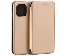Dėklas Beline Book Magnetic Moto G86 Power 5G auksinis