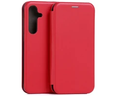 Dėklas Beline Book Magnetic Samsung Galaxy S25 FE red