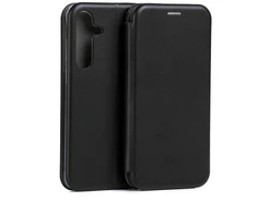 Dėklas Beline Book Magnetic Samsung Galaxy S25 FE juodos spalvos