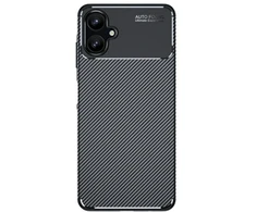 Dėklas Beline Carbon Armor Apple iPhone 17 juodos spalvos