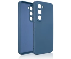 Dėklas Beline Silicone skirtas Infinix Hot 60 5G mėlynos spalvos