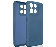 Dėklas Beline Silicone Motorola Moto G56 5G mėlynas