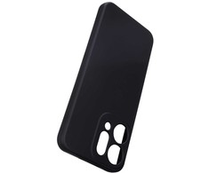 Dėklas Beline Silicone Oppo Reno 14 juodos spalvos