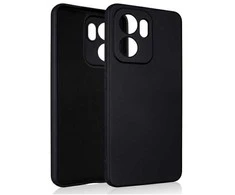 Dėklas Beline Silicone skirtas Oppo Reno 13 FS juodos spalvos