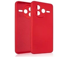 Dėklas Beline Silicone skirtas Poco F7 Pro raudonos spalvos