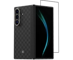 Dėklas Benks Combo Armor Grid Axis Kevlar skirtas Samsung Galaxy Z Fold 7 – set of back case + front cover + corning glass
