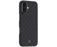 Dėklas Benks Magnetic Armor Air Armor Grid Kevlar Case Metal Frame 600D (B067) skirtas Apple iPhone 17 juodos spalvos