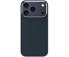 Dėklas Benks Magnetic Armor Tint Kevlar 1000D (A069) skirtas Apple iPhone 17 Pro mėlynos spalvos