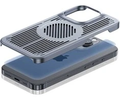 Dėklas Oem Benks Magnetic Biliz Cooling Case (0057) skirtas Apple iPhone 14 Pro pilkos spalvos