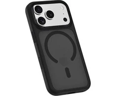 Dėklas Benks Magnetic Mist Case Metal Frame (K069) skirtas Apple iPhone 17 Pro juodos spalvos (Camera Control Button)