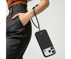 Benks short strap GS02 ArmorGrid (C.Q.GS.00.BK.0002) skirtas telefonui juodos spalvos