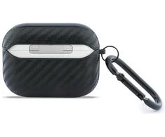 Dėklas BMW Carbon Metal Logo Case for AirPods Pro 3 - Juodas