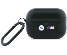 Dėklas BMW Curved Line Case for AirPods Pro 3 - Juodas