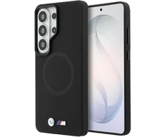 Dėklas BMW M Metal Logo MagSafe Samsung Galaxy S26 Ultra juodos spalvos