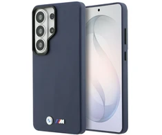 Dėklas BMW M Metal Logo MagSafe Samsung Galaxy S26 Ultra navy mėlynas