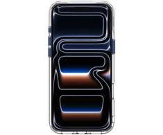 Dėklas Spigen Ultra Hybrid Optik S MagSafe, clear deep mėlynas – iPhone 18 Pro/17 Pro