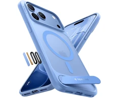 Dėklas Burga Torras Ostand L1, mėlynas – iPhone 18 Pro