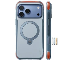 Dėklas Burga Torras Ostand Q3 Air Pro, polar slate mėlynas – iPhone 18 Pro Max
