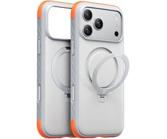 Dėklas Burga Torras Ostand Q3 Rugg, baltas – iPhone 18 Pro