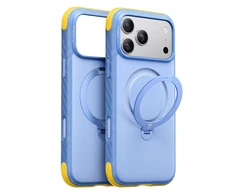 Dėklas Burga Torras Ostand Q3 Rugg, mėlynas – iPhone 18 Pro Max