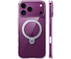Dėklas Burga Torras Ostand Q3 Spin, skaidrus – iPhone 18 Pro