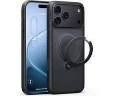 Dėklas Burga Torras Ostand Q3 Spin, juodas – iPhone 18 Pro