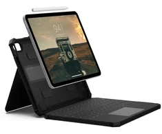 Carruzzo Urban Armor Gear 1K4009B14040 mobiliojo įrenginio klaviatūra QWERTY Anglų (JK) C tipo USB Juoda
