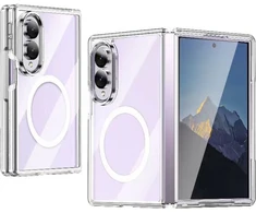 Dėklas Beline MagFlex, skirtas Samsung Galaxy Z Fold8, skaidrus