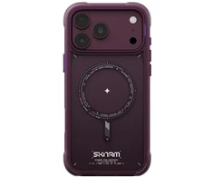 Dėklas Skinarma Avion MagSafe, skirtas iPhone 18 Pro Max / 17 Pro Max, bordo spalvos
