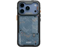 Dėklas Skinarma Vigor XE MagSafe, skirtas iPhone 18 Pro / 17 Pro, mėlynas