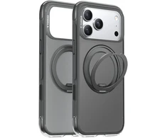 Dėklas Cases And Covers Torras Ostand O Air, obsidian juodas – Apple iPhone 17 Pro Max
