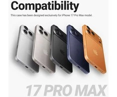 „Crong Clear MAG“ dėklas – „MagSafe Apple iPhone 17 Pro Max“ skaidrus