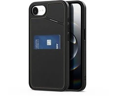DUX DUCIS RAFI II MAG dėklas su stovu, suderinamas su „MagSafe“, skirtas IPHONE 16e, juodas