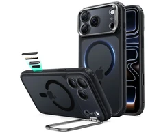 Dėklas ESR Classic Hybrid Kickstand MagSafe Case for iPhone 18 Pro / 17 Pro - Juodas