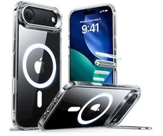 Dėklas ESR Classic Hybrid Stash Stand Apple iPhone Air, skaidrus
