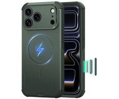 Dėklas ESR Cyber ​​Tough MagSafe Case for iPhone 18 Pro Max / 17 Pro Max - Žalias