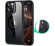 Dėklas ESR Hybrid Camera Control Apple iPhone 16 Pro Max, skaidrus juodos spalvos